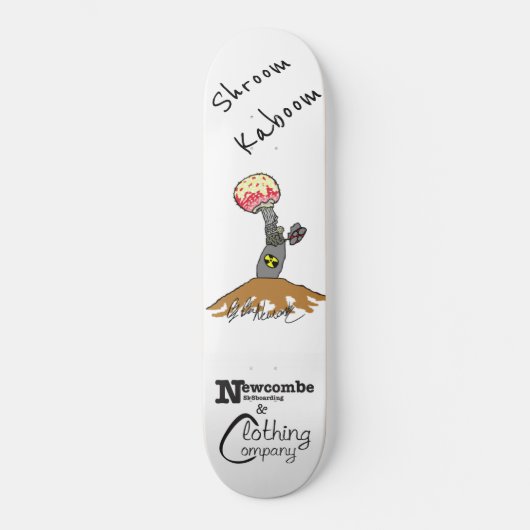 Shroom Kaboom Skateboard (Voorkant)