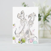 Shroombunnies Bedankkaart (Staand voorkant)