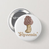 Shroomin Ronde Button 5,7 Cm (Voorkant /achterkant)