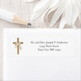 Shroud of Turin Easter Cross Religious Christian Etiket