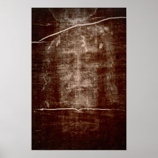 Shroud of Turin Face of Jesus - Manto de Turin B Poster