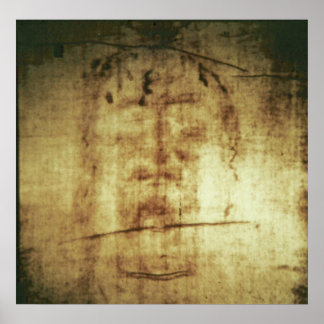 Shroud of Turin, Face Uitzicht Poster
