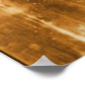 Shroud of Turin Jesus Afbeelding Front & Back Poster (Hoek)