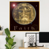 Shroud of Turin poster (Thuiskantoor)