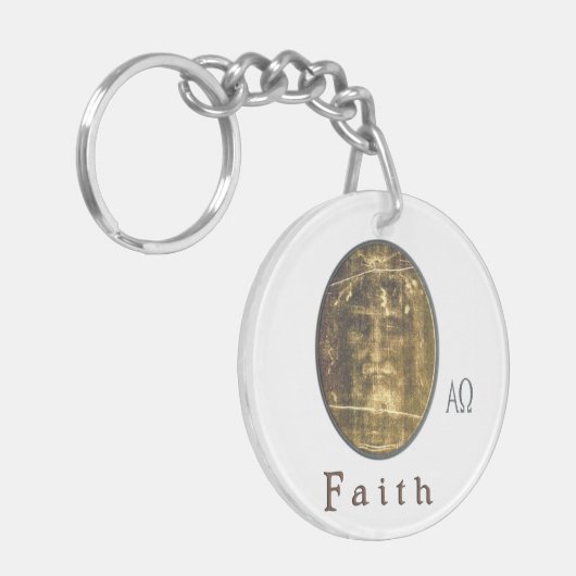 Shroud of Turin Sleutelhanger (Voorkant Links)