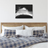 Shrouded Baird Peak Canvas Afdruk (Insitu (Slaapkamer))