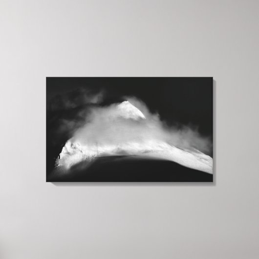 Shrouded Baird Peak Canvas Afdruk (Voorkant)