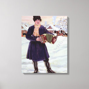 Shrove-tide, 1916 canvas afdruk