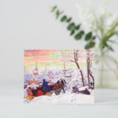 "Shrovetide" de Boris Kustodiev Carte postale (Debout devant)