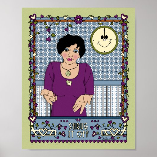 Shrug It Off_A_8x10 Poster (Voorkant)