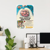 SHRUNKEN APPLE HEAD KIT POSTER (Thuiskantoor)