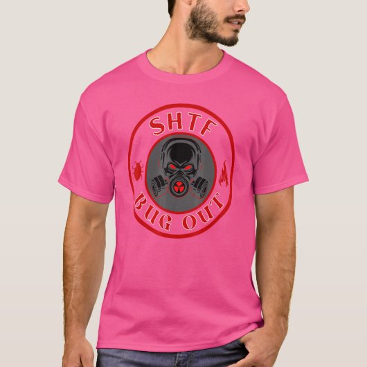 Shtf Bug Out T-shirt (Voorkant)