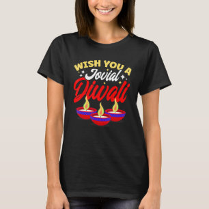 Shubh Deepalawi wil je een Joviale Diwali 1 T-shirt