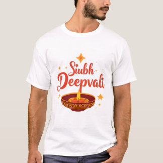 ✨ Shubh Deepavali | Traditional Diwali Rangoli | T-shirt