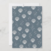 Shuck Yeah Oyster & Champagne Couples Wedding Show Kaart (Achterkant)