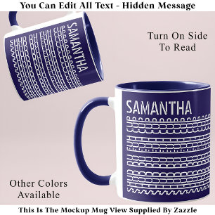 Shud Du Fuh Cup & Naam Verborgen Bericht 138WB Gra Mok