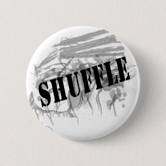 Shuffle Logo Pin Ronde Button 5,7 Cm