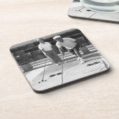 Shuffleboard Drankjes Onderzetter (Linkerzijde)