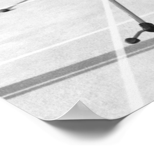 Shuffleboard Poster (Hoek)