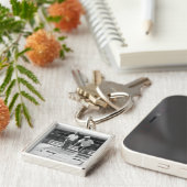 Shuffleboard Sleutelhanger (Zijkant)