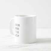 SHUH DUH FUH CUP | Drôle cadeau café Mug (Devant gauche)
