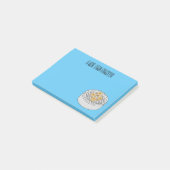 Shumai dim sum cartoon illustratie post-it® notes (Schuin)