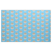 Shumai dim sum cartoon illustratie stof (Fat Quarter)