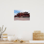 Shuri Castle in Okinawa, Japan Poster (Keuken)