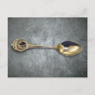 SHUSH Museum Exhibit 17: Emily's Gilmore's Spoon Briefkaart