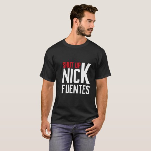 Shut Up, Nick T-shirt (Voorkant volledig)
