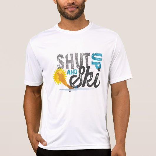 Shut Up & Ski T-shirt (Voorkant)