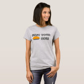 Shut your pie hole T-shirt (Devant entier)