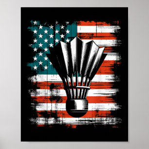 Shuttle American Flag - Patriottisch Verenigde Sta Poster
