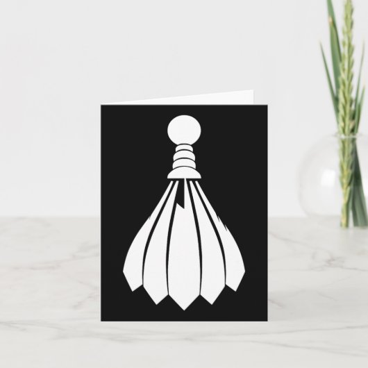 Shuttle Badminton Instructor Kaart (Voorkant)