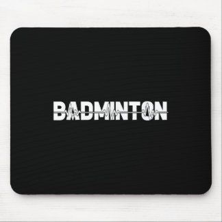Shuttle Badminton - Racquet Court Player Ekg Heart Muismat