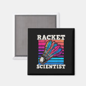 Shuttle Badminton Scientist Magneet (Voorkant / Achterkant)