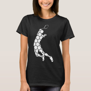 Shuttle Badminton Squash Badmintonspeler T-shirt