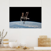 Shuttle Docks met het internationale ruimtestation Poster (Keuken)