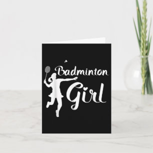 Shuttle Girls - Badminton Meisje Kaart