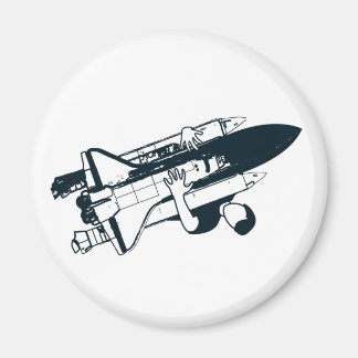 Shuttle Hugger Magnet Magneet