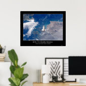Shuttle-iss005e21472 Poster (Thuiskantoor)
