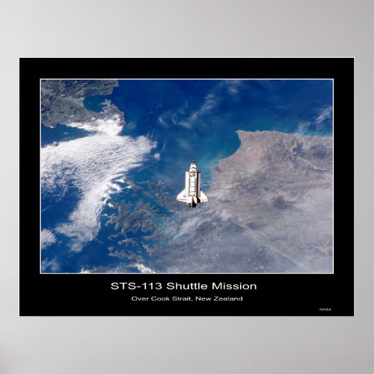 Shuttle-iss005e21472 Poster (Voorkant)