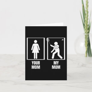 Shuttle Jouw Moeder Mijn Moeder Zoon Dochter Grapp Kaart