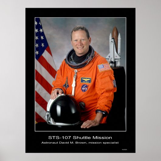 Shuttle-jsc2002-00544 Poster (Voorkant)