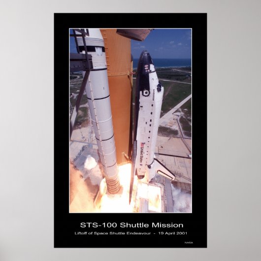 Shuttle-ksc-01pp-0832 Poster (Voorkant)