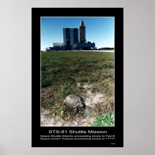 Shuttle-KSC-96EC-1344 Poster (Voorkant)