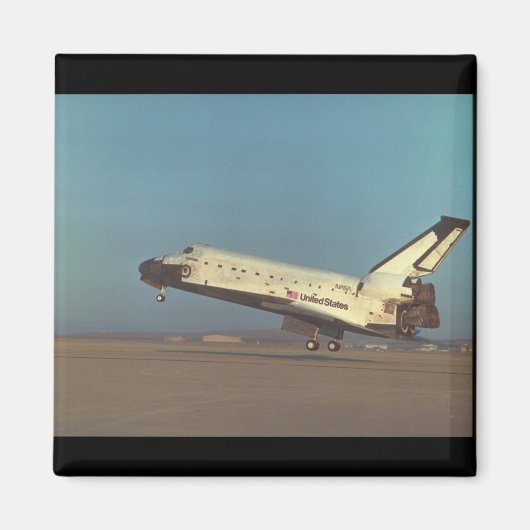 Shuttle landing_Ruimte Magneet (Voorkant)