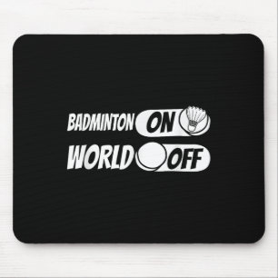 Shuttle Player Team - Racquet Badminton op World O Muismat