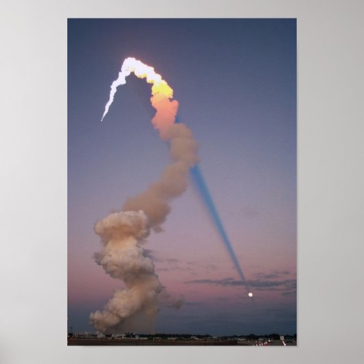 Shuttle Plume Shadow Poster (Voorkant)