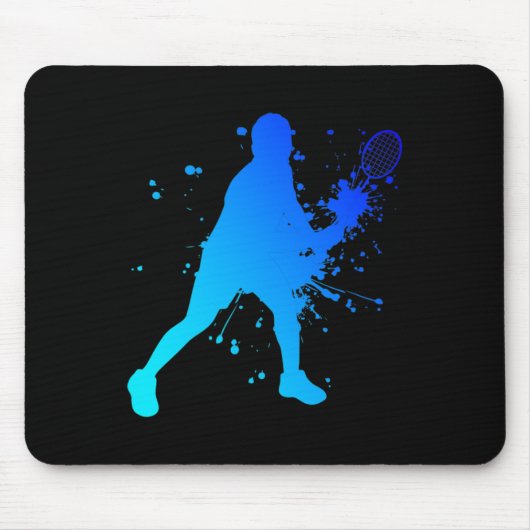 Shuttle Squash Dminton Player Muismat (Voorkant)